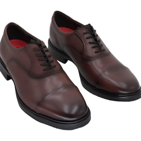 Rockport Keefe Cap-Toe Oxford Dress Shoe Medium Brown US 10W EU 44 main image 4